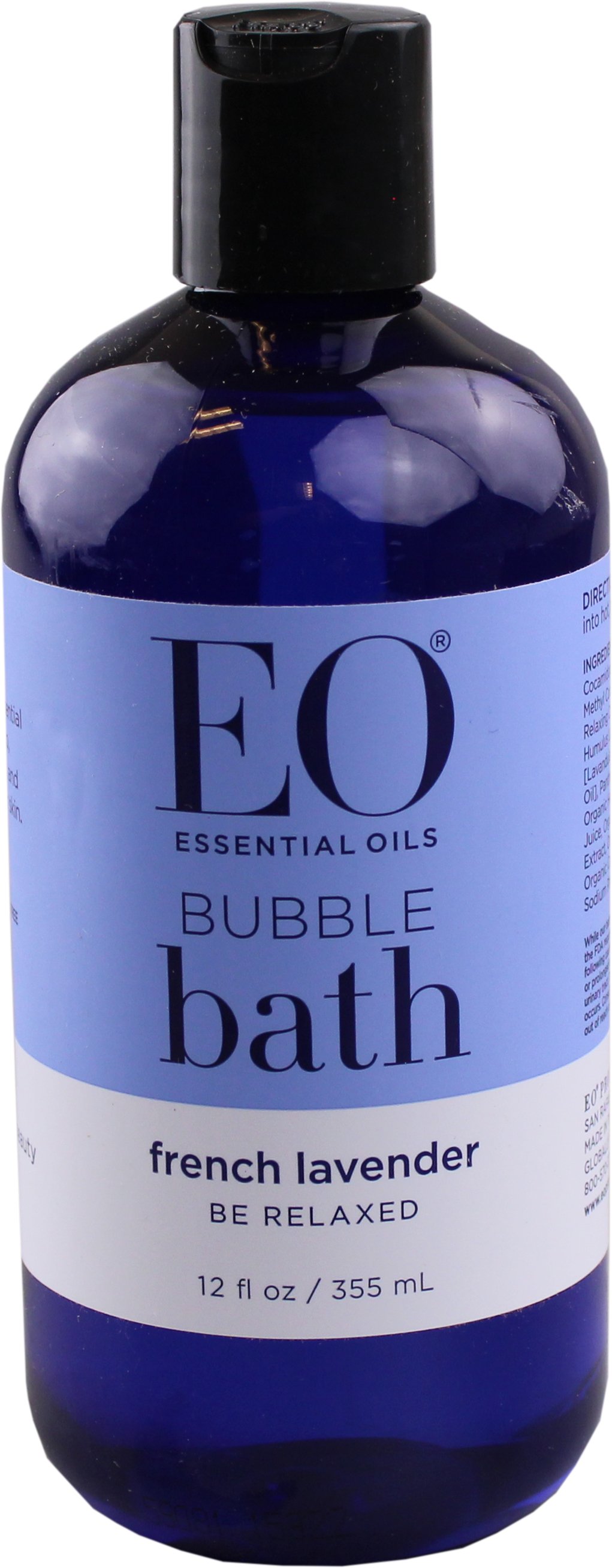 EO Products Bubble Bath Serenity French Lavender With Aloe - 12 Fl Oz