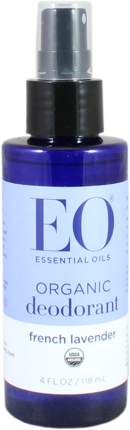 EO Products Organic Deodorant Spray Lavender - 4 Fl Oz