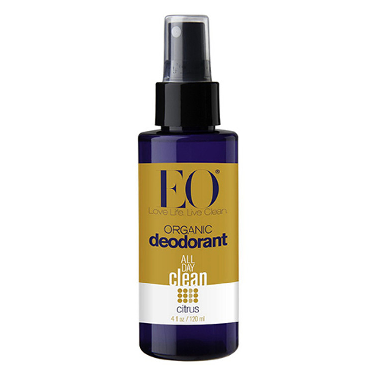 EO Products Organic Citrus Deodorant Spray - 4.0 Fl Oz