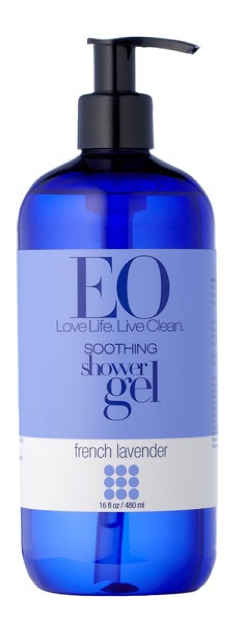 EO Products Shower Gel Soothing French Lavender - 16 Fl Oz