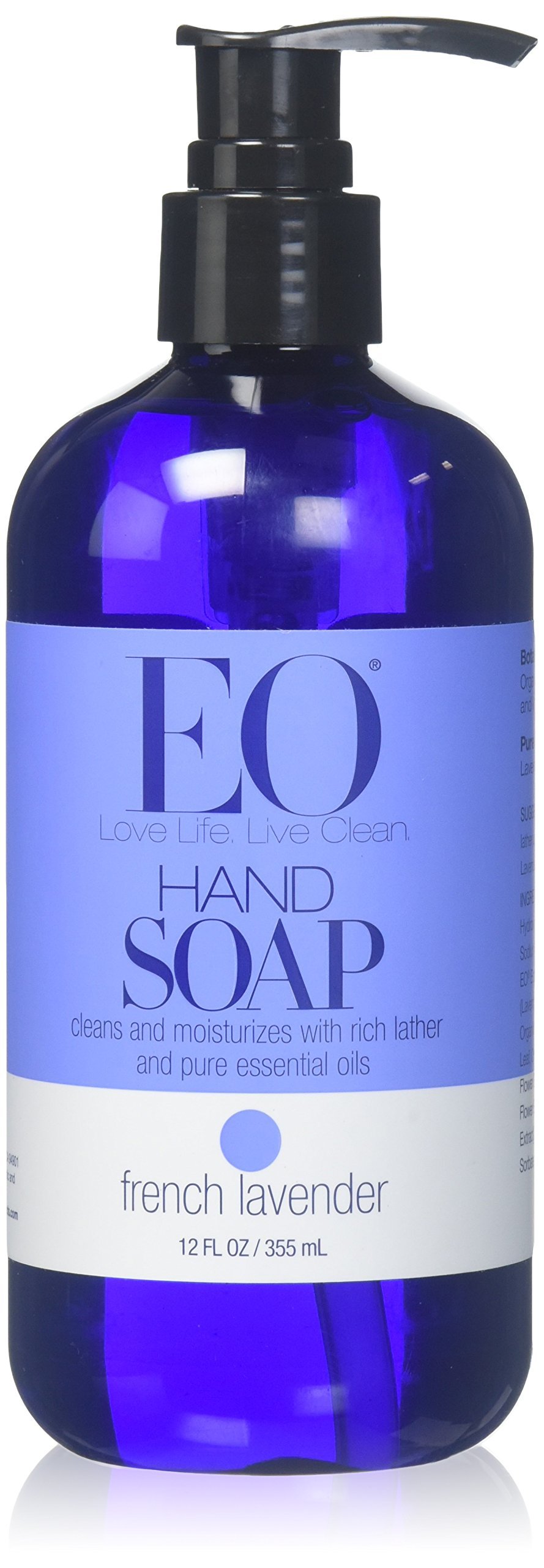 EO Products Liquid Hand Soap French Lavender - 12 Fl Oz
