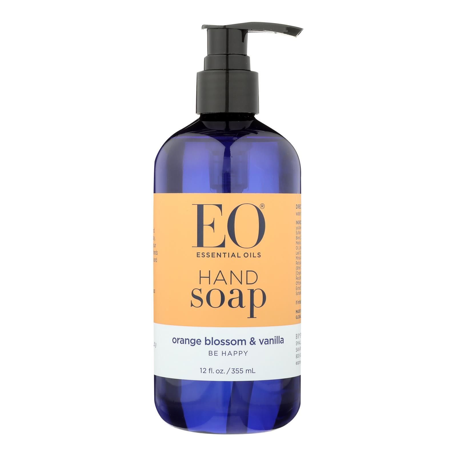 EO Hand Soap Orange Blossom & Vanilla -- 12 Fl Oz