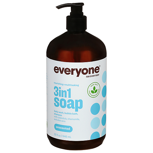 Everyone EO Products Soap - Unscented - 32 Fl Oz