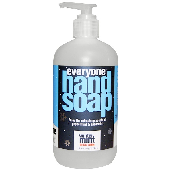 EO Products Hand Soap Natural Everyone Liquid Winter Mint 12.75 Oz