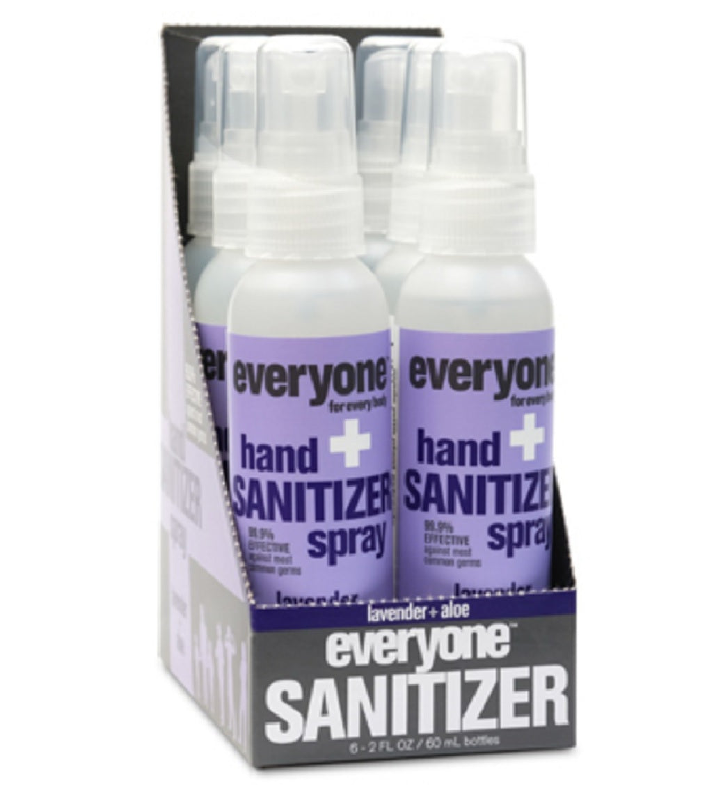 Everyone Lavender + Aloe Hand Sanitizer Spray 2 Oz