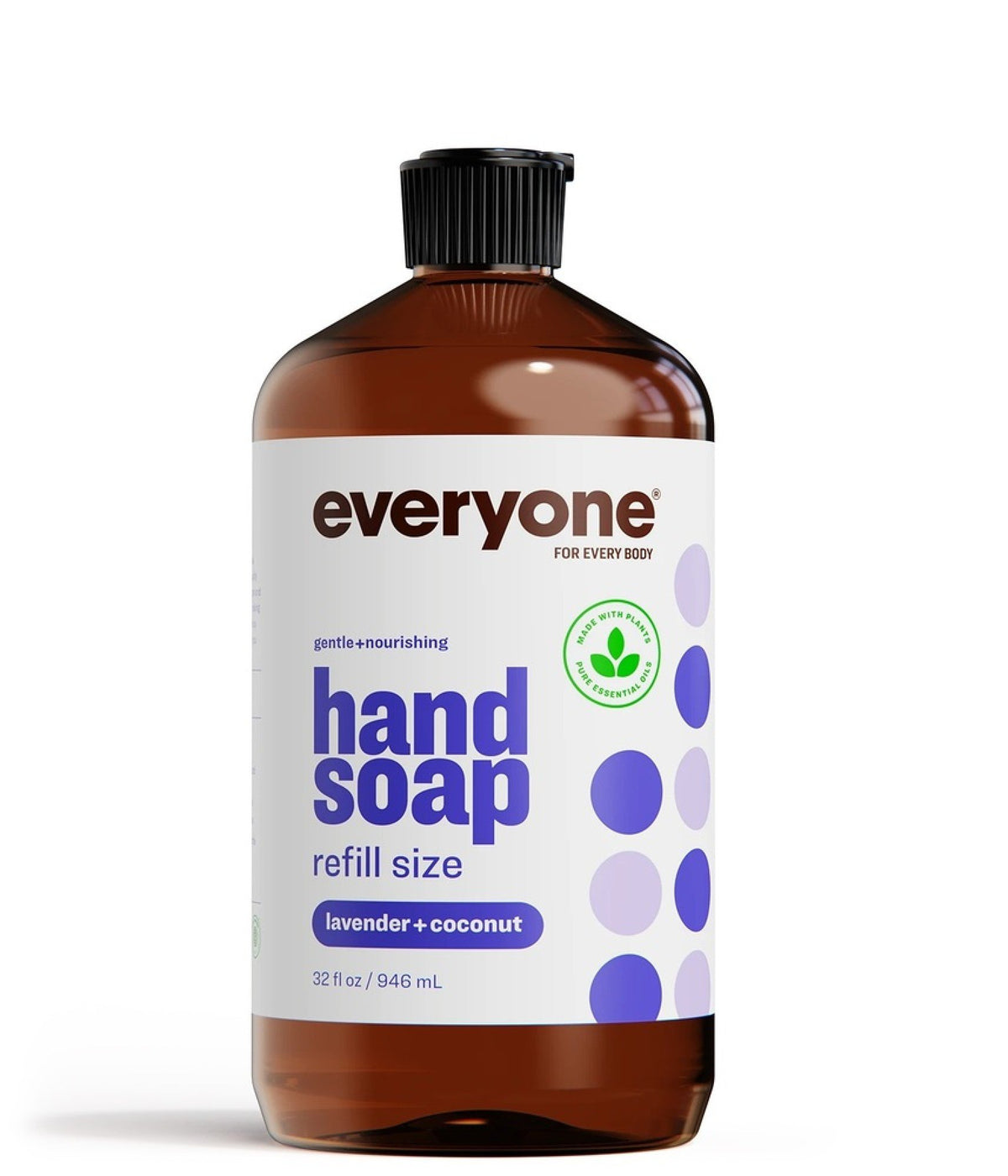 Everyone Lavender Plus Coconut Hand Soap Refill, 32 Oz