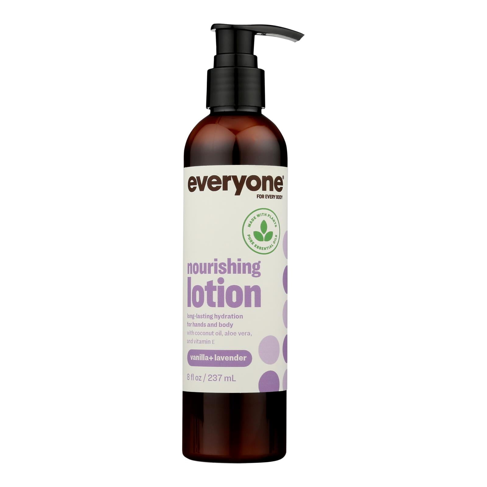 Everyone Nourishing Vanilla & Lavender Lotion, 8 FZ