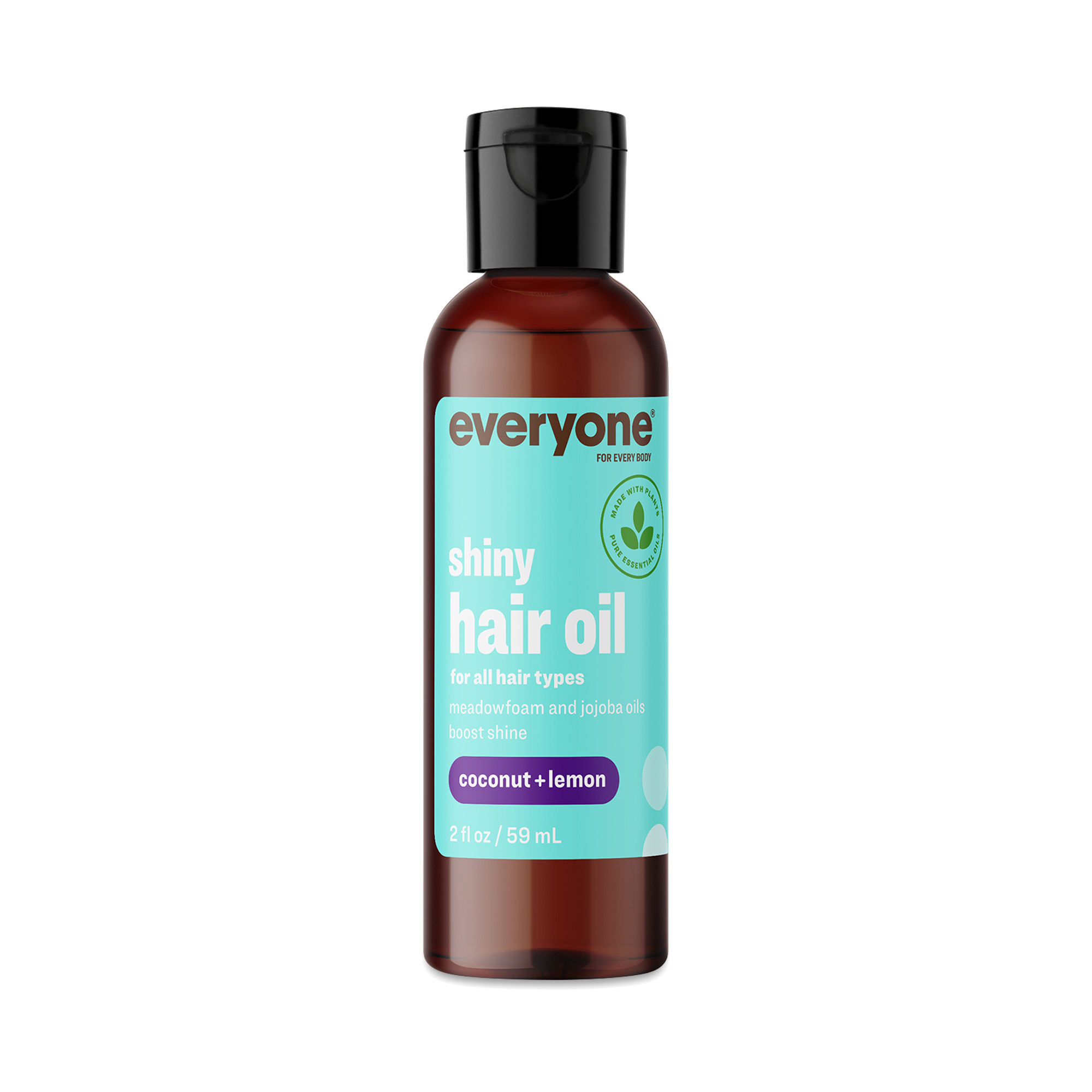 Everyone Shiny Hair Oil, Coconut & Lemon