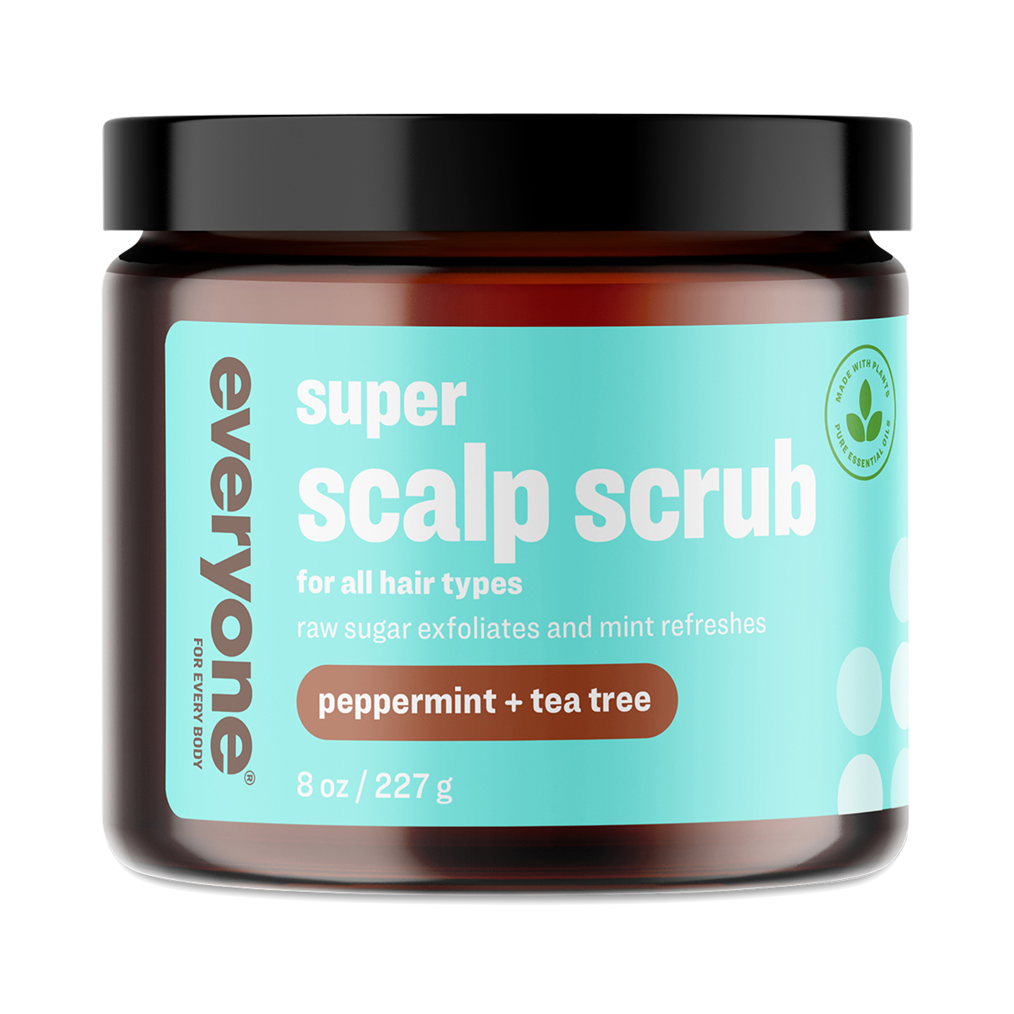 Everyone Hair Care Super Scalp Scrub - Peppermint & Tea Tree