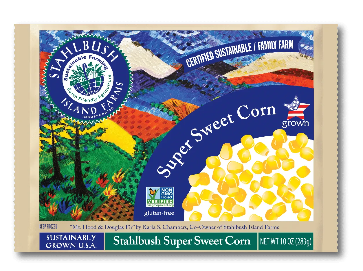 Stahlbush Island Farms Super Sweet Corn, 350 G