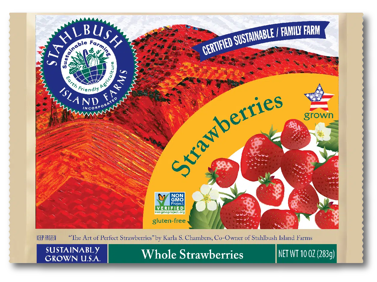 Stahlbush Island Farms Whole Strawberries
