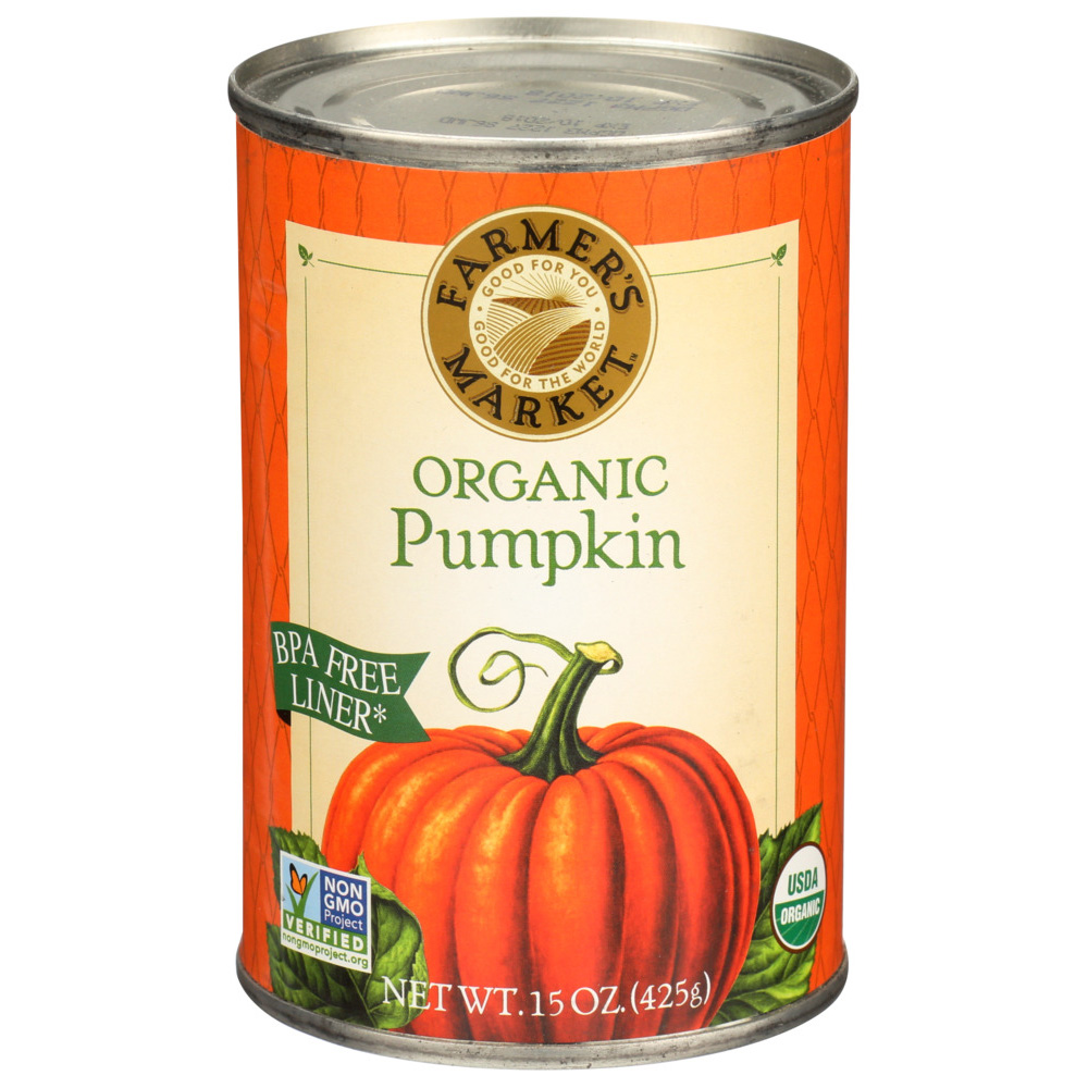 Farmer's Market Foods Organic Canned Pumpkin Puree - 15oz