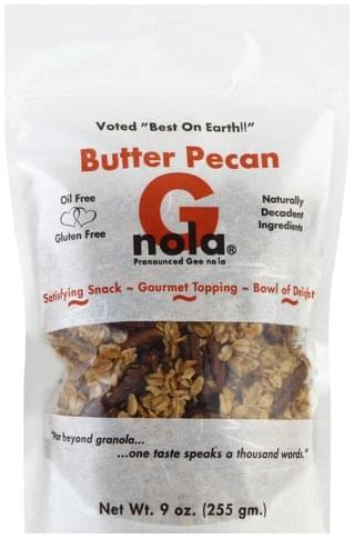 G-nola Butter Pecan Granola - 9 Oz