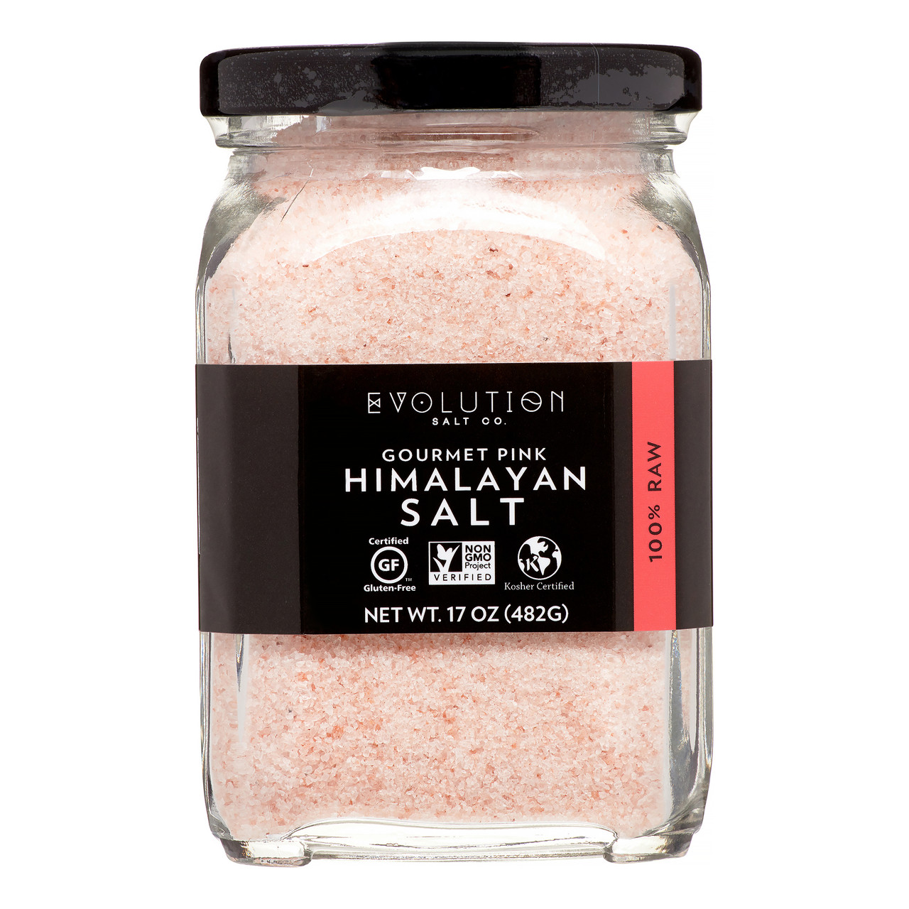 Evolution Salt Himalayan Gourmet Fine Pink 17 Oz