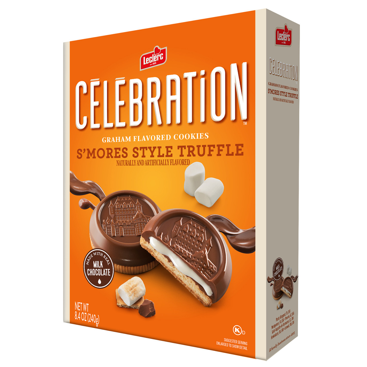 Celebration Butter Cookies, Milk Chocolate 8.4 Oz