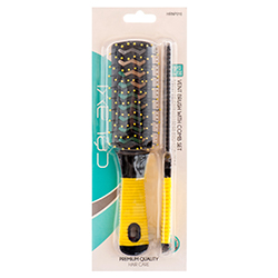 Hair Brush W/comb #hrnp016 "celavi"