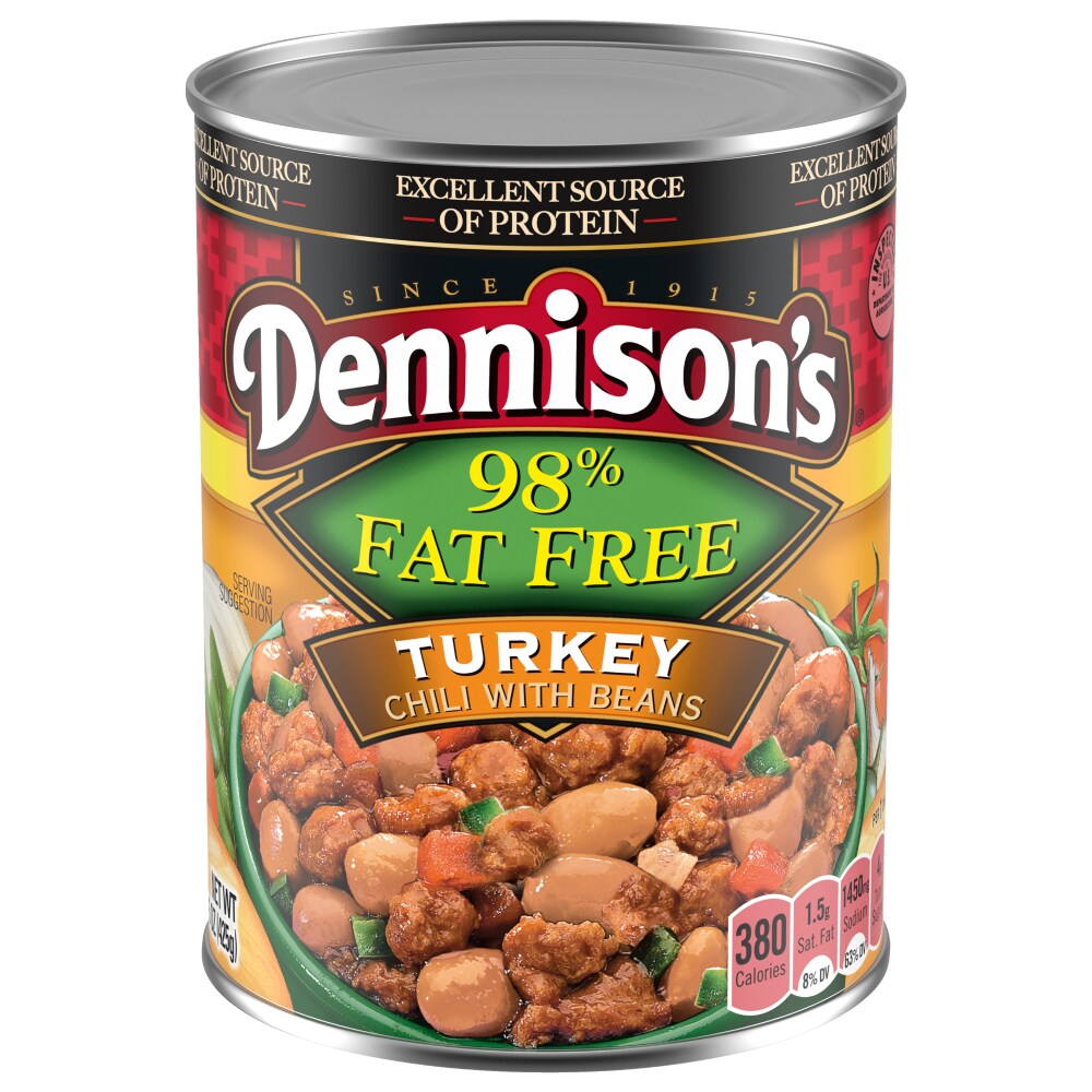 Dennison's 98% Fat Free Turkey Chili With Beans - 15oz
