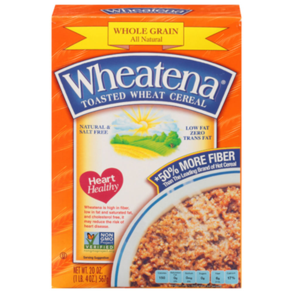 Wheatena Cereal, Wheat, Toasted 20 Oz