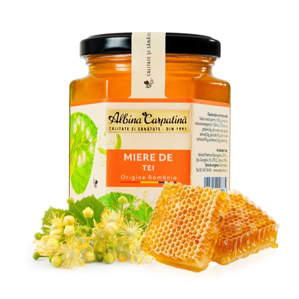 Apicola - Linden Honey / Miere Tei 360g