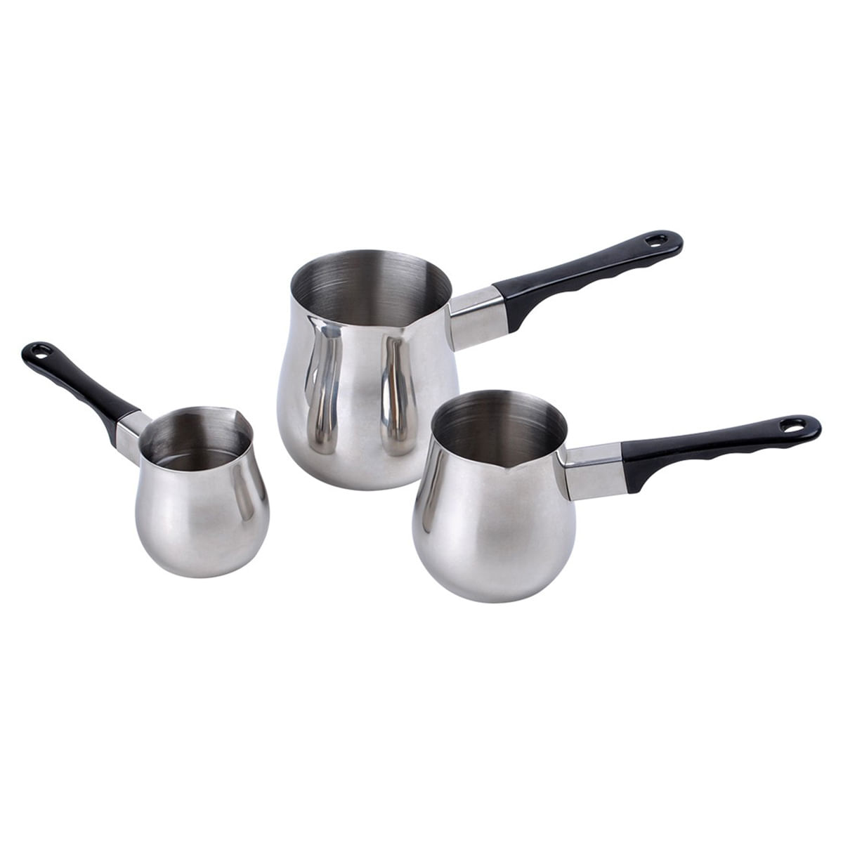 Alpine Cuisine 3 Piece Stainless Steel Coffee Warmer Set