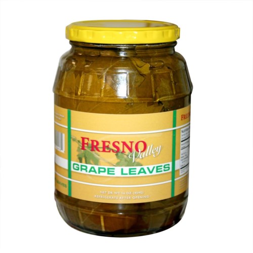 Fresno Valley Grape Leaves Glass Jar 16oz