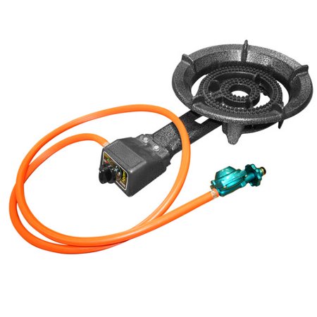 Alpine Cuisine Propane Burner With Regulator And Hose