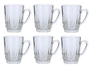 Alpine Cuisine Set Of 6 Glass Tea Cups 8 Ounces Each Turkish Persian Tea