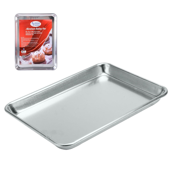 Alpine Cuisine Three Quarter Aluminum Sheet 16X22in, Gauge 19 12PC