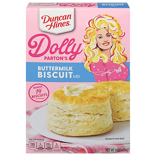 Duncan Hines Biscuit Mix, Buttermilk, Dolly Parton's 16 Oz
