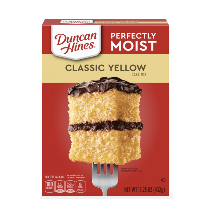 Duncan Hines Classic Yellow Cake Mix - 16.5 Oz