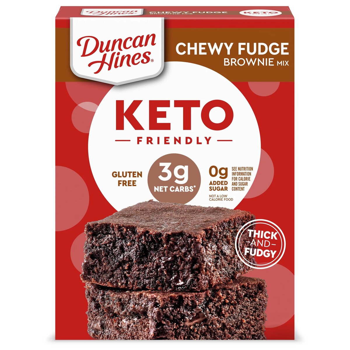 Duncan Hines Brownie Mix, Chewy Fudge, Thick And Fudgy 10 Oz