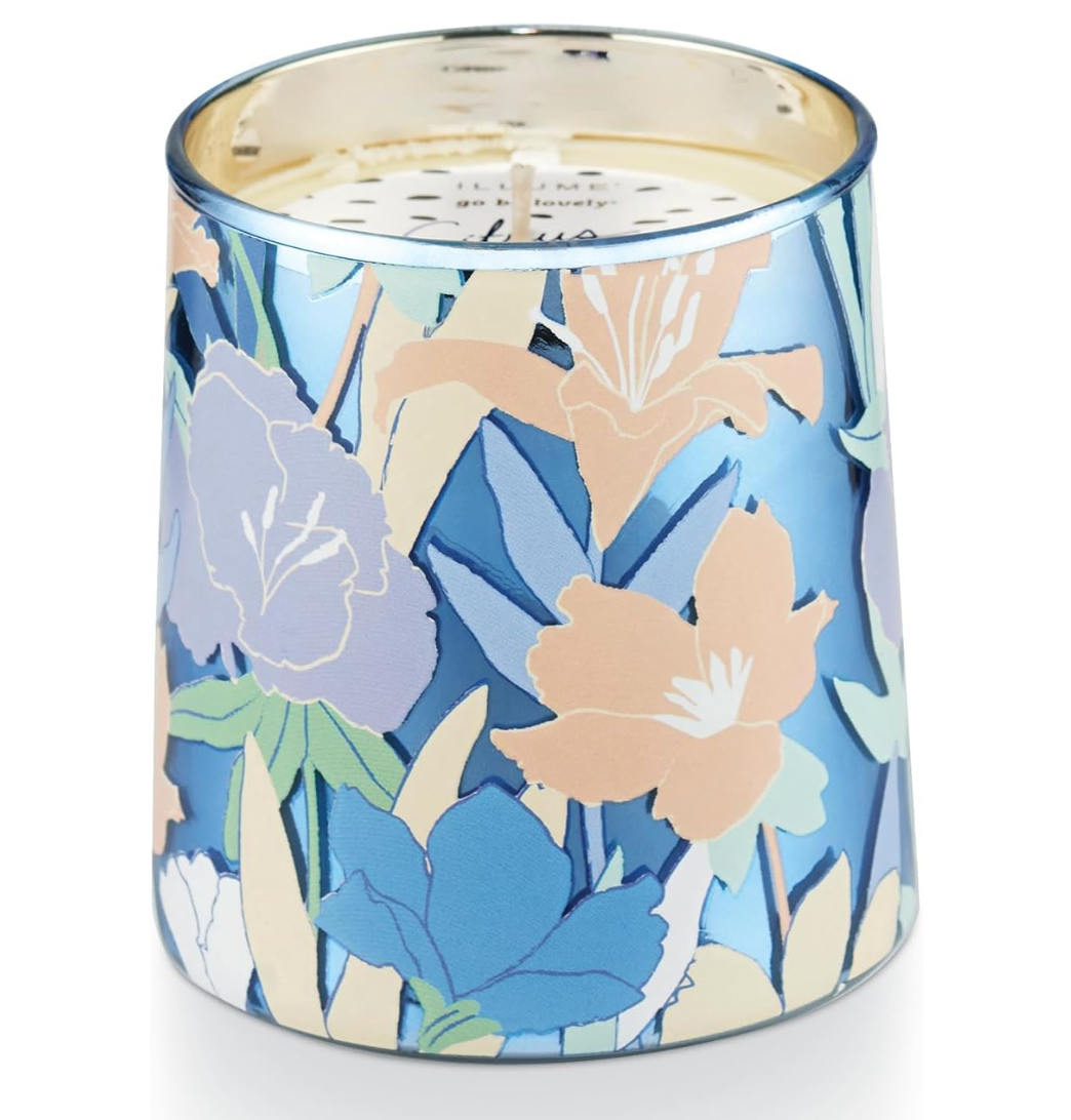 Illume Citrus Crush Pearl Glass Candle