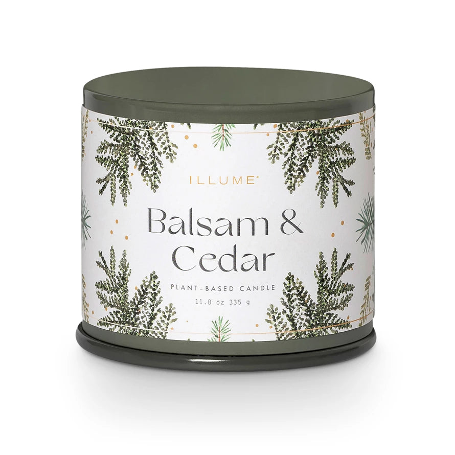 Balsam + Cedar Holiday Tin