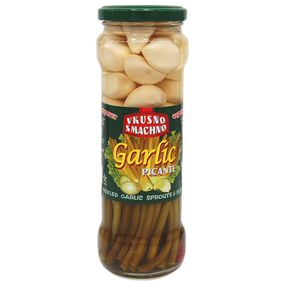Pickled Garlic Sprouts And Cloves 370mL