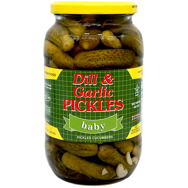 R&s Cornichons Pickles With Dill & Garlic