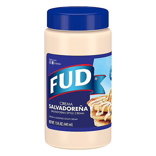 FUD Salvadoran Style Acidified Sour Cream 15 Oz