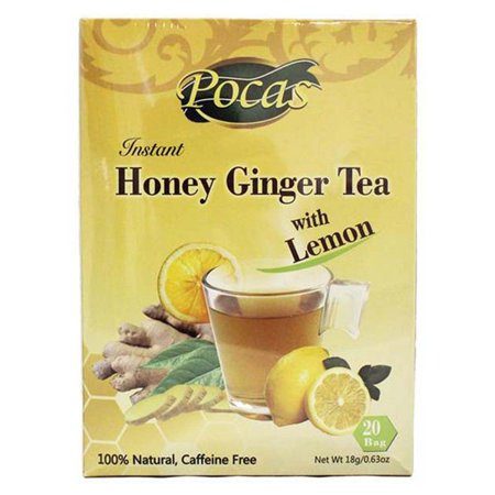 Pocas Honey Ginger Tea Lemon Flavor 360g