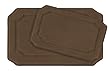 Bounce Comfort Bon Appetite Memory Foam 17 X 16 In. Cushioned Chair Pad, Set Of 2 Dark Gray