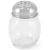 Glass Cheese Shaker With Stainless Steel Lid, Set Of 2