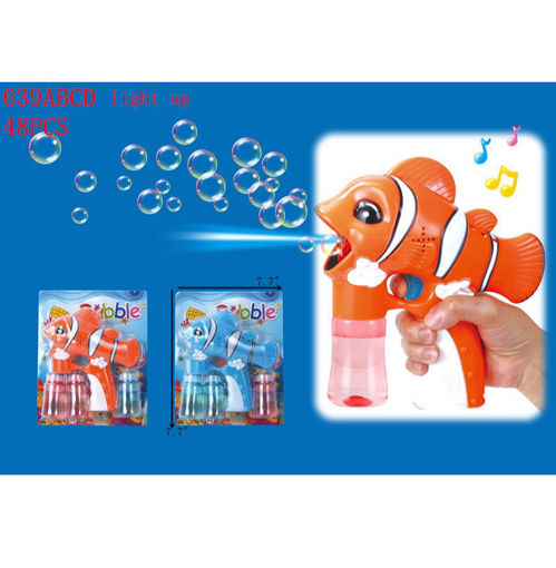 Fish Ocean World Bubble Gun