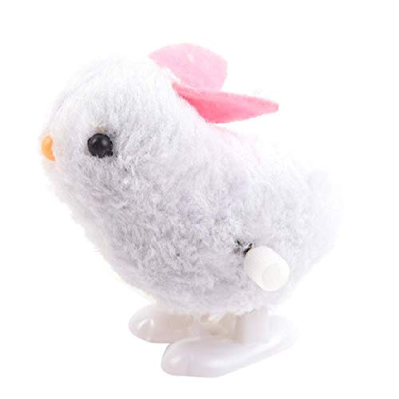 ITISMINE 12 Pieces Wind Up Easter Rabbit Wind-Up Jumping Walking Plush Toys Novelty Toys For Party Favors