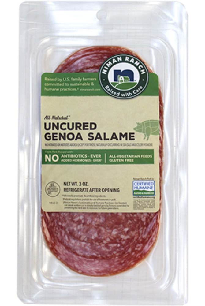 Niman Ranch Uncured Genoa Salame