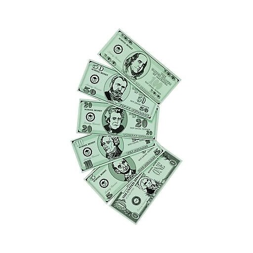 Learning Resources Bonus Bill Assortment Set, Money