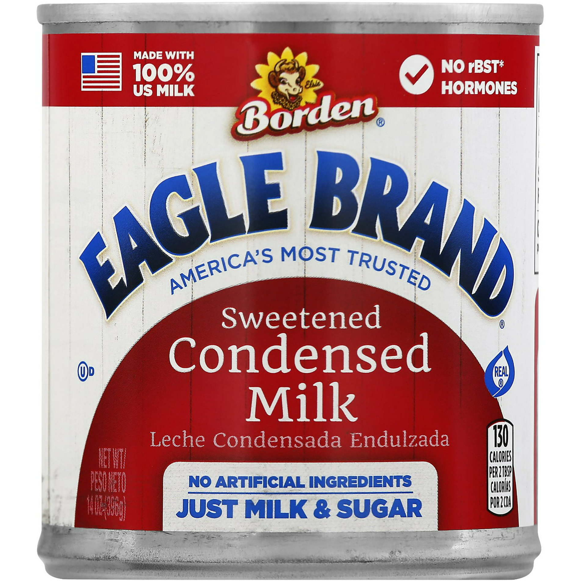 Eagle Brand Borden Sweetened Condensed Milk - 14 Fl Oz