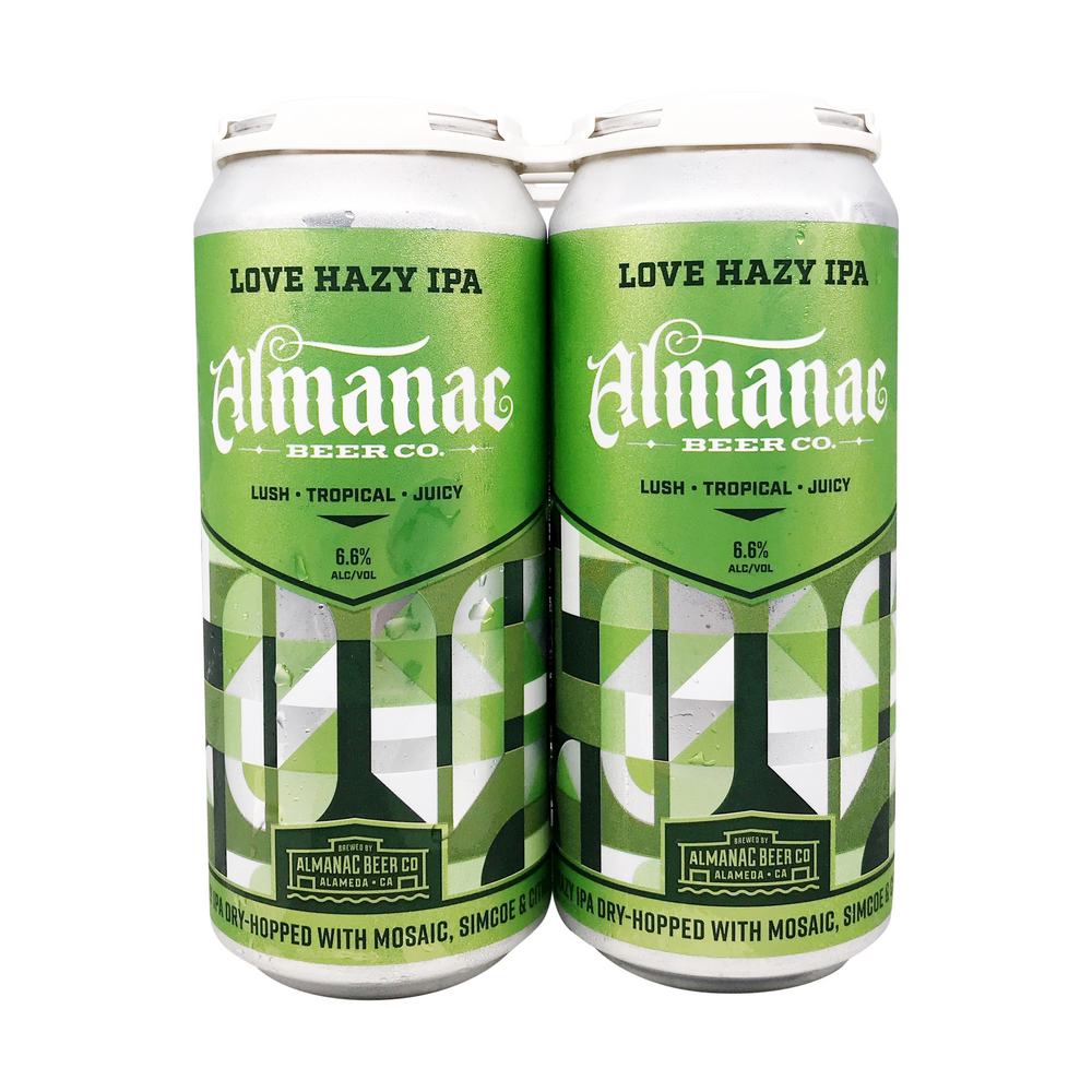 Almanac Beer Co. Love Hazy IPA 16oz 4-Pack Can