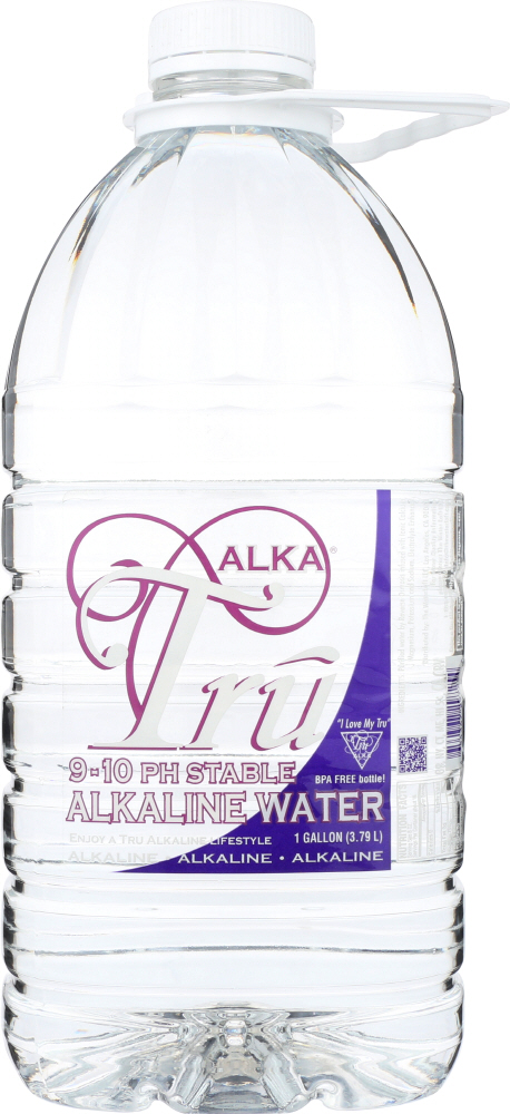 Tru Alka Stable 9-10 Ph Alkaline Water - Case Of 6 - 1 Gal