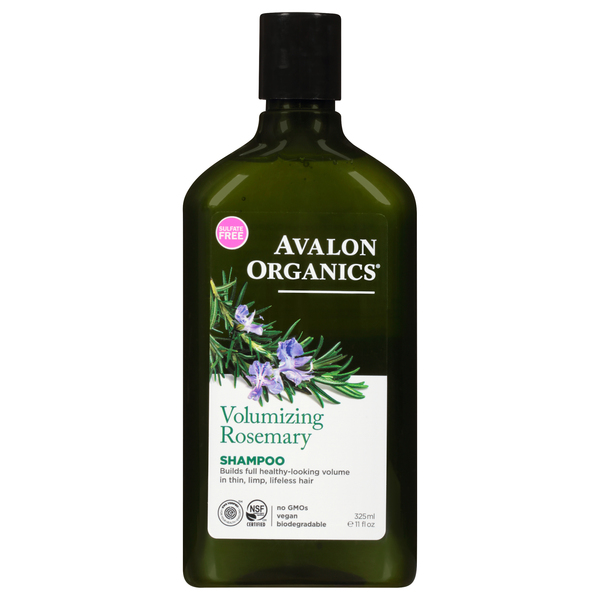 Avalon Organics Organic Volumizing Rosemary Shampoo, 11 Fl Oz