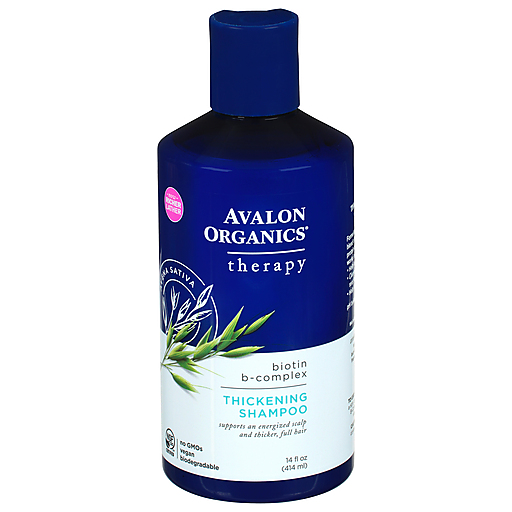 Avalon Organics Thickening Shampoo Biotin B Complex Therapy By 14 Fl Oz