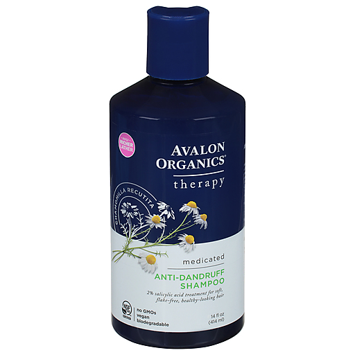 Avalon Organics Anti Dandruff Therapy Shampoo, 14 Oz