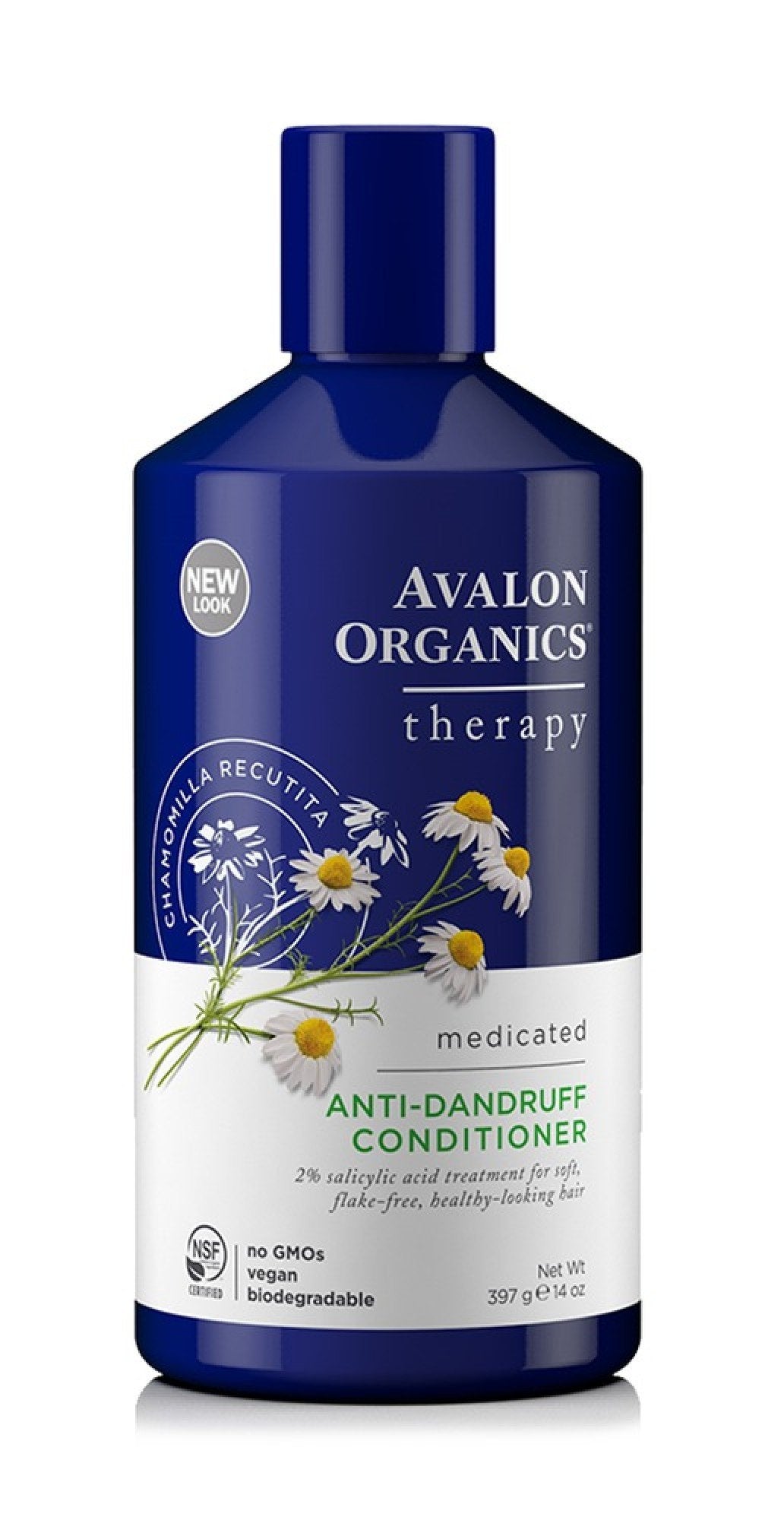 Avalon Organics Anti Dandruff Therapy Conditioner 14 Oz Bottle
